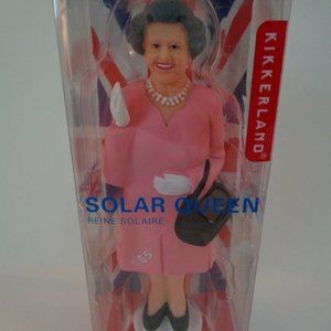 Kikkerland Solar Queen Elizabeth, 1601-A Pink, New in box